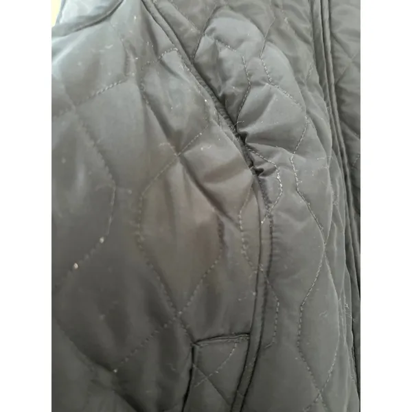 Croft & Barrow Vest Women‎ PXS Navy Blue Quilted Zip Up Outdoor Hiking Classic - Image 8