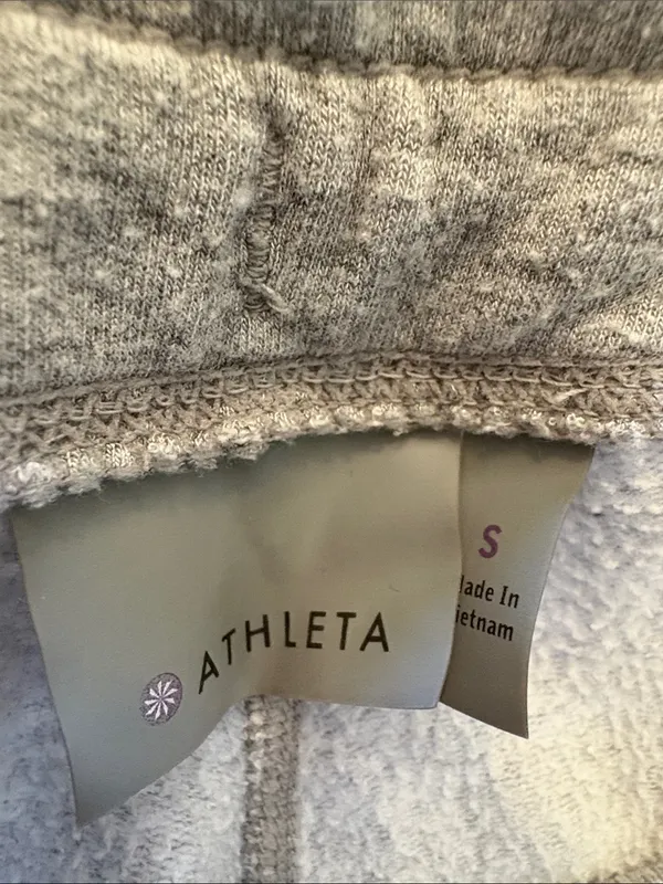 Athleta Small Light Gray Cozy Jogger Sweatpants - Image 3