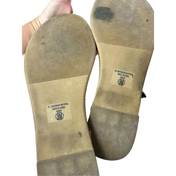 Solanz sandals size 9 gently worn Tan - Image 4