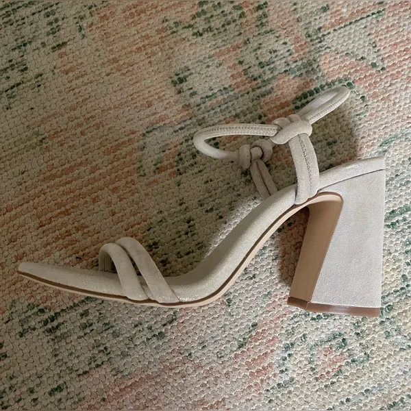Steve Madden Harrow Heeled Sandals - Dusty Gold - 7.5W - NWOT - Image 4