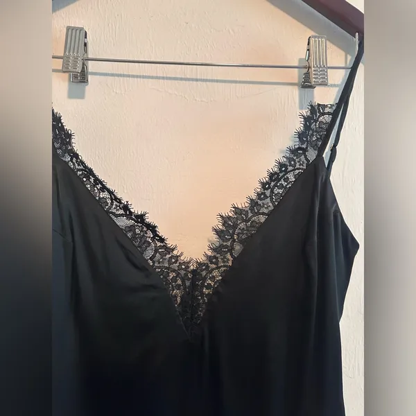 For Love And Lemons x Jaime King Black Lace Bodysuit Sz M - Image 5