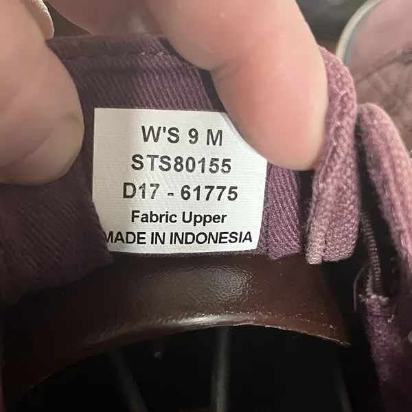 Sperry Top-Sider Women's Pier View Low Top Fashion‎ Sneakers Maroon Size 9 M - Image 6