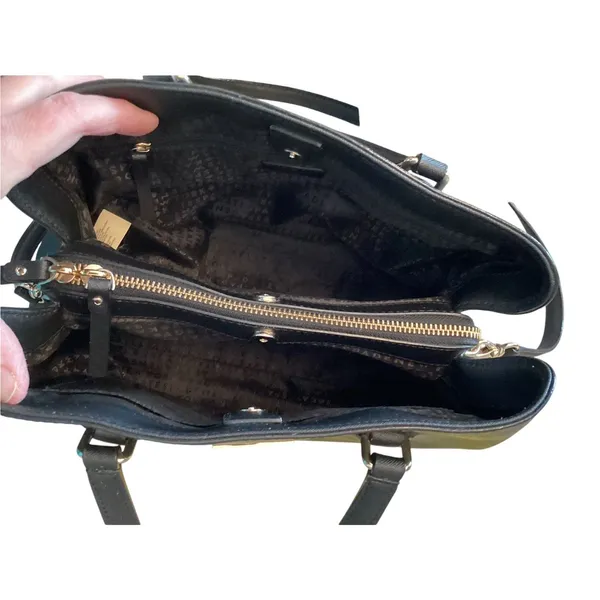 Kate Spade New York Laurel Way Evangelie Satchel in Black Saffiano Leather - Image 6