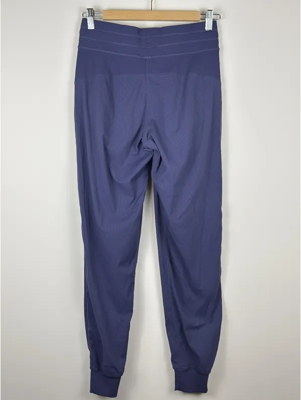 Lululemon Dance Studio Jogger Size 4 Navy Indigo Blue Pinstripe LW5BPJS - Image 8