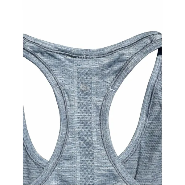 Lululemon Swiftly Tech Racerback Tank Women Size 8 Blue Seamless Running Top - Image 5