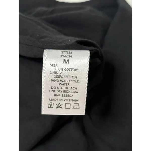 The Impeccable Pig Skort Sz M Black‎ Ruffle Preppy Tennis Prep Activewear - Image 5