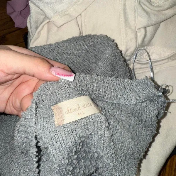 Altard State NWOT Gray Sweater Size‎ M/L - Image 4