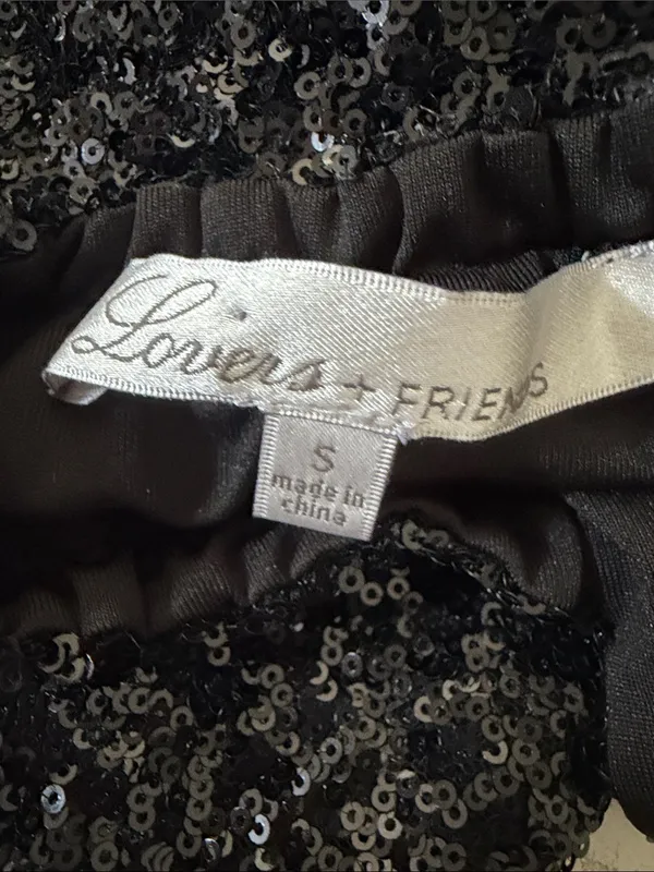 Lovers + Friends Bahama Mama in Black Sequin - Image 13