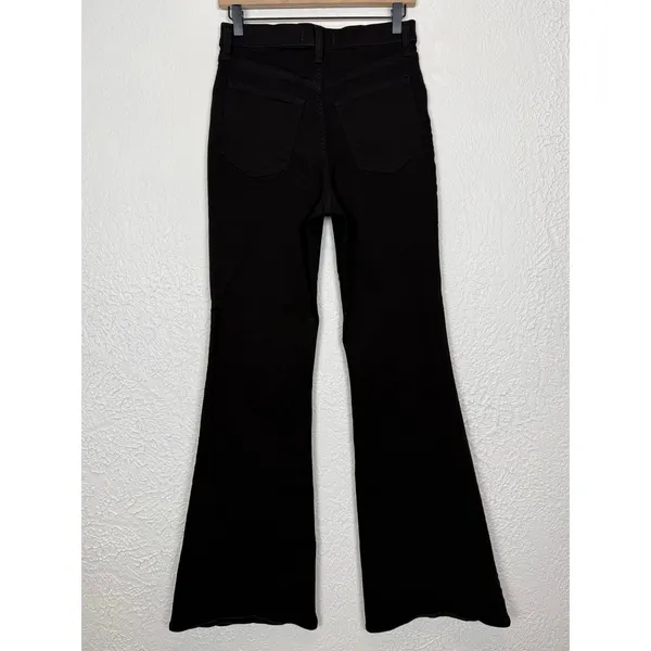Abercrombie & Fitch The Flare Ultra High Rise Jeans Black Size 28/6 Long - Image 2