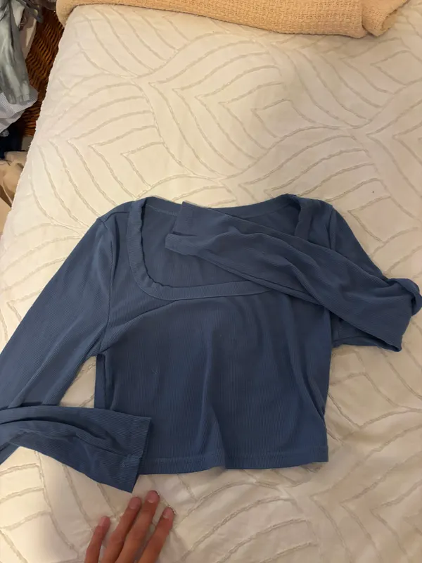 Blue Crew Long Sleeve - Image 3