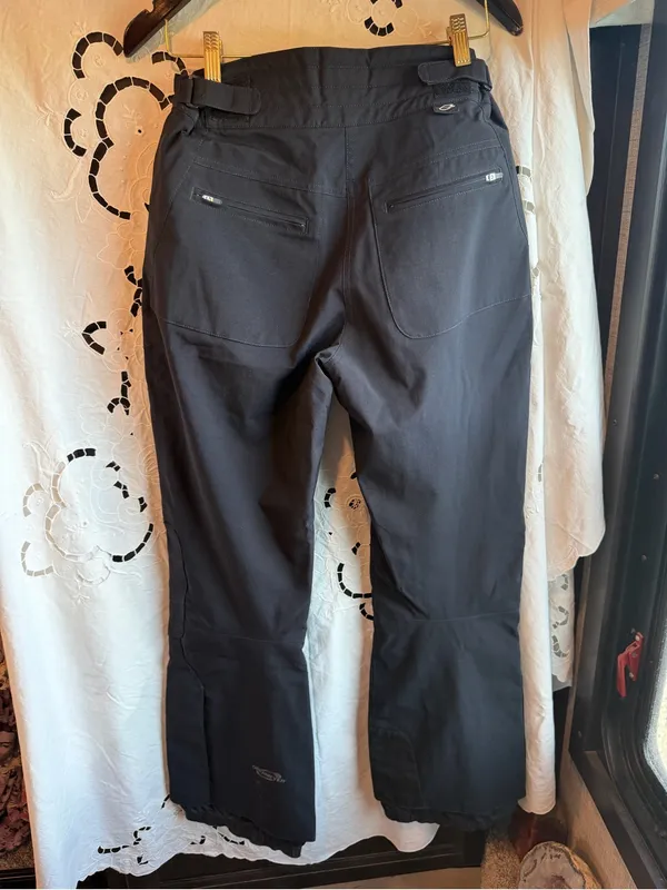Obermeyer Ridgeline Ski Pants Women’s 8 Black Snowboard Snow Pants Gorpcore Wear - Image 3