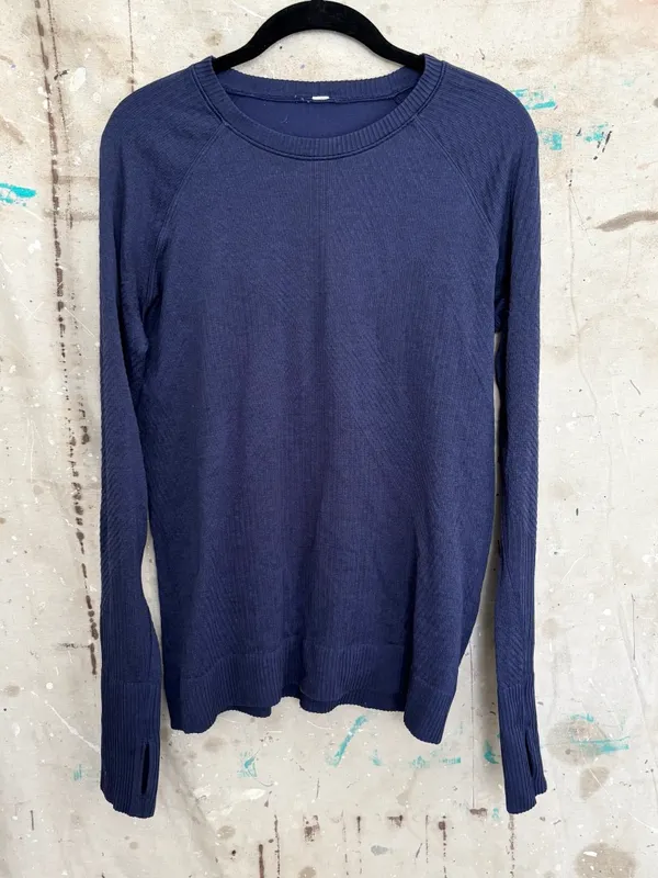 Lululemon Rest Less Pullover, Night Sea - Image 2
