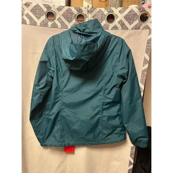 NWT The North Face Resolve 2 Hooded Jacket Woman's Deep Blue Teal Size Small - Image 5