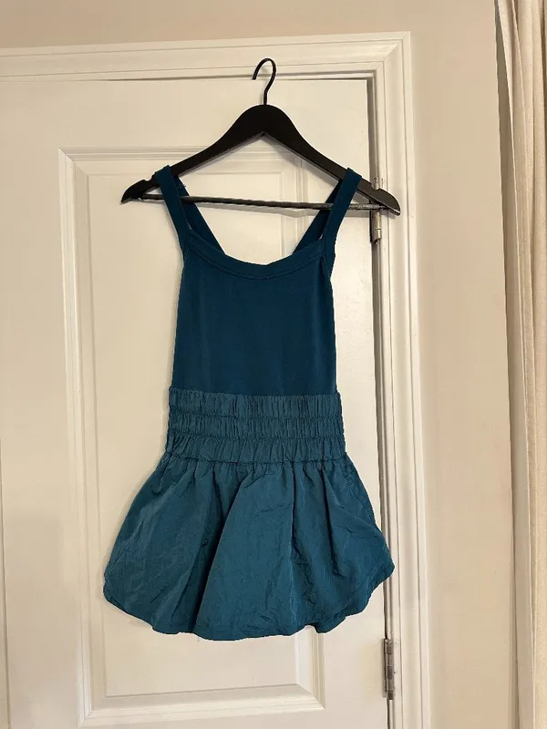 FREE PEOPLE Movement Way Home Skortsie in Empire Jewel Size Small - Image 3