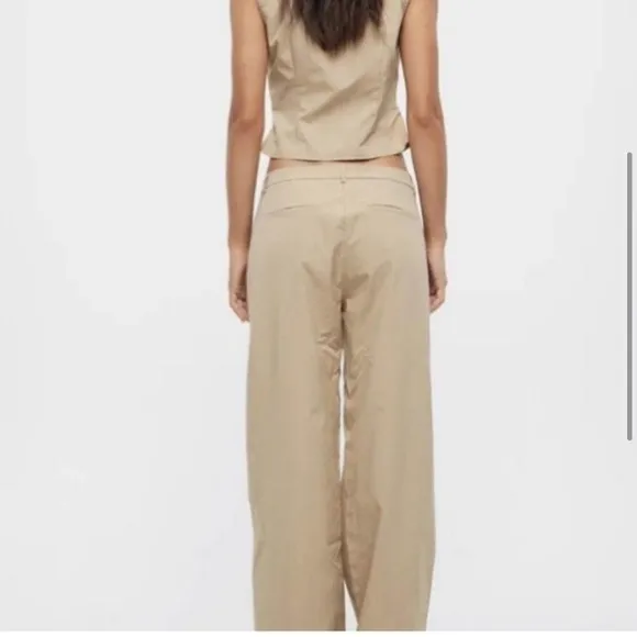 LIONESS‎ Allure Pant in Taupe NWT size 10 - Image 3