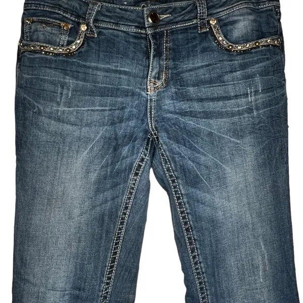 Grace in‎ LA Embellished Jeans - Image 2