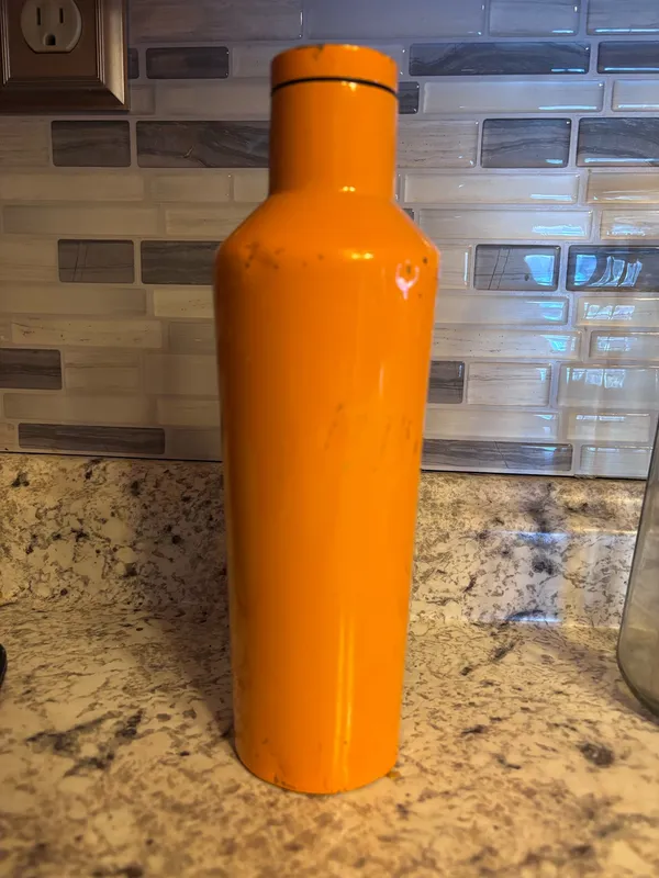 Corkcicle Water Bottle Orange - Image 2