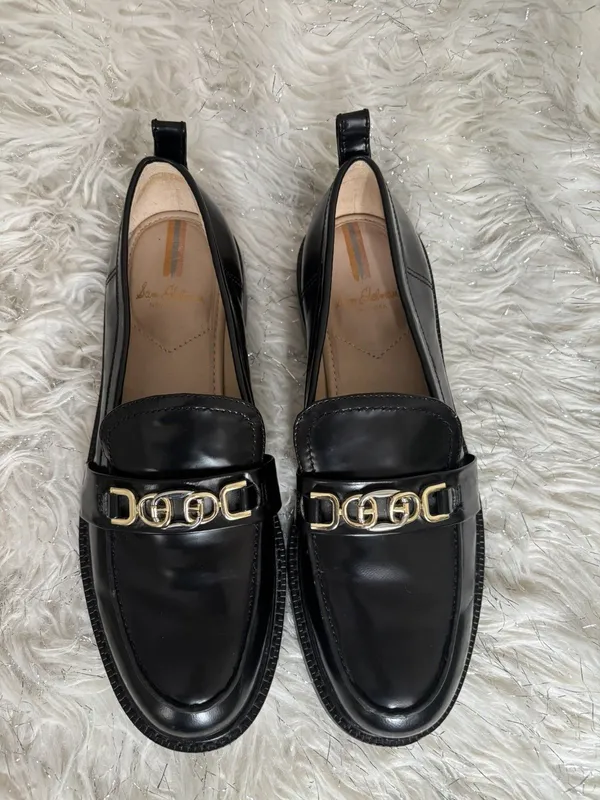 Sam Edelman Christy Black Slip-On Career Office Loafers Women's Size 7.5 US - Image 6