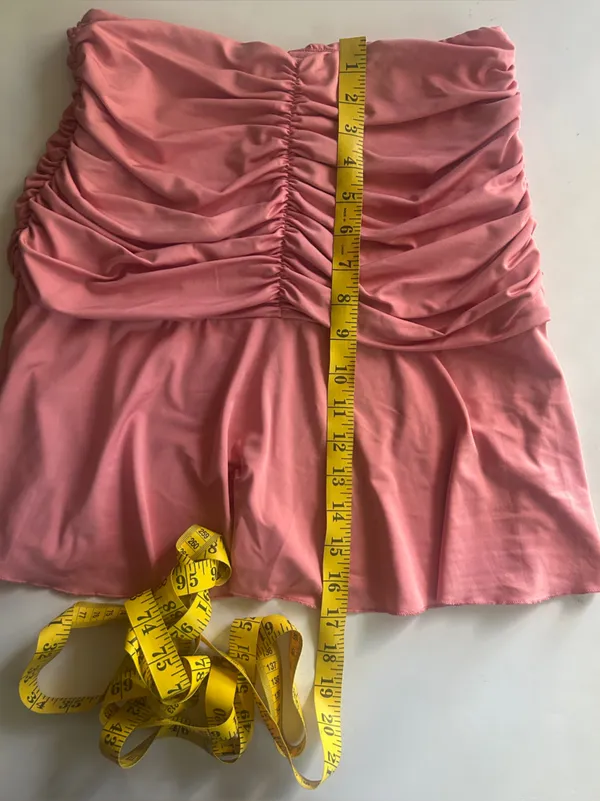 Revolve More To Come Ruched Mini Skirt Small Pink - Image 9