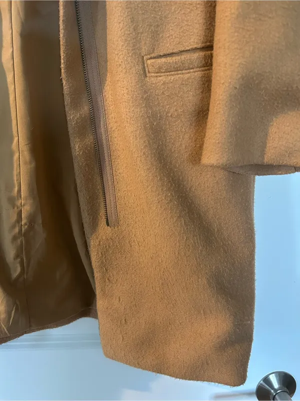 Old Navy Camel Brown Winter Coat - Image 4