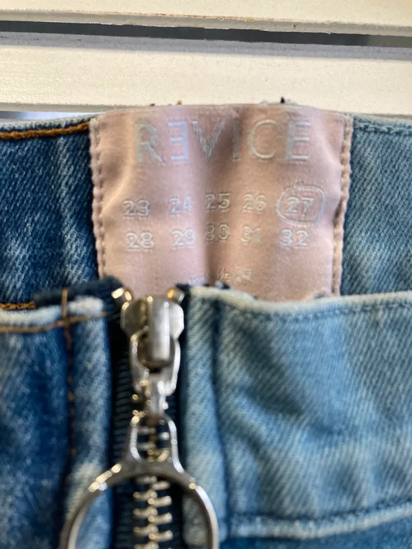 Revice Denim Two Tone Shorts - Image 5