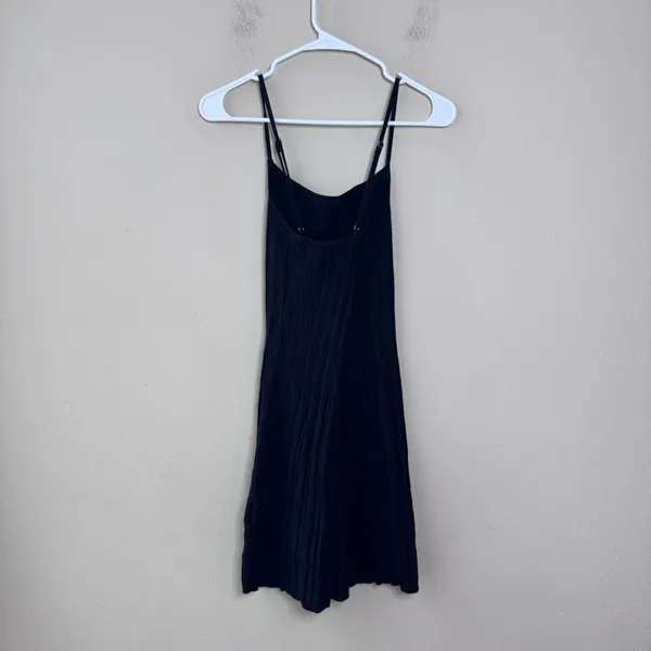 Abercrombie & Fitch Crossback Ribbed Elevated Knit Mini Dress - Image 8