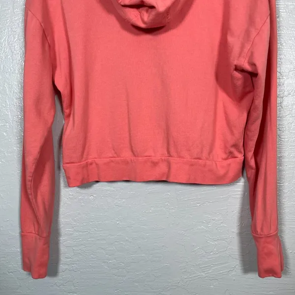 Sweaty Betty Women 4-6 Pink Orange After Class Relax Pullover Hoodie Athleisure - Image 6