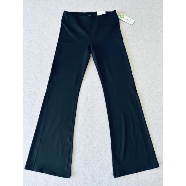 NWT Women's Gaiam Black Stretch Yoga Pants - Medium - Image 2