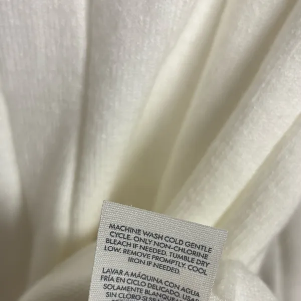 No‎ Boundaries Ivory Ribbed Top Size XL - Image 6