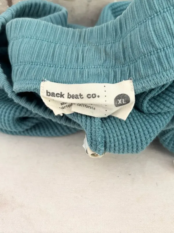 Back Beat Co Organic Cotton Mini Waffle Shorts - Image 3