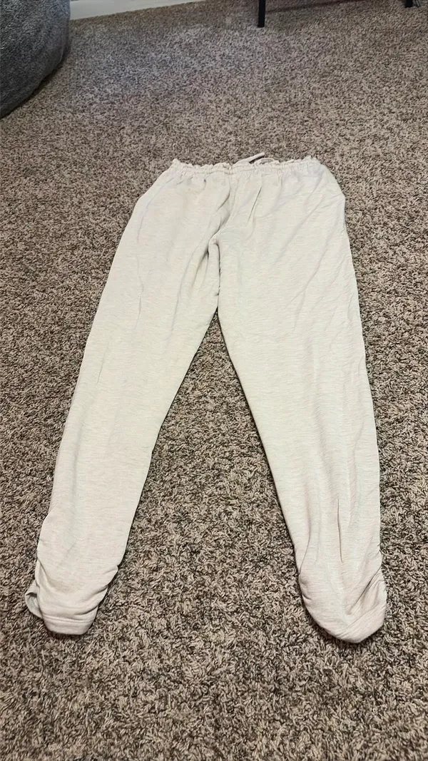Maurice’s tan sweat pants - Image 2