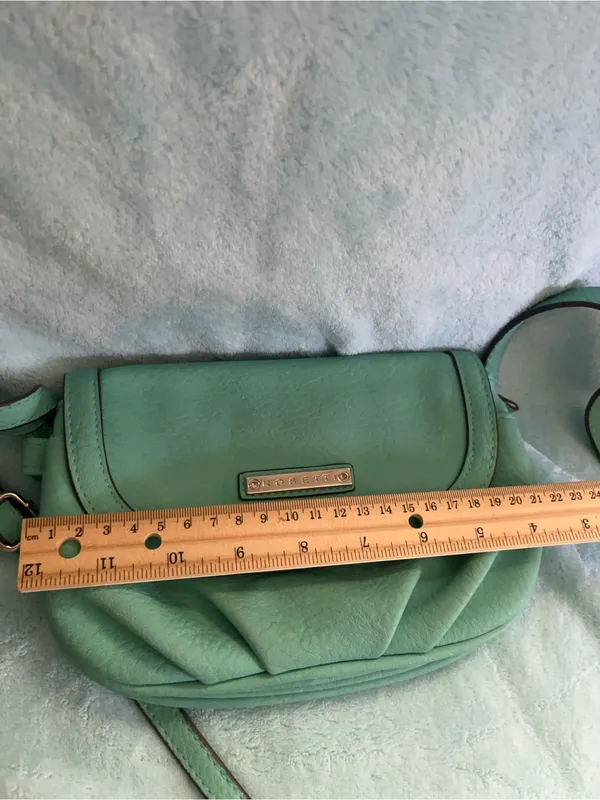 Rosetti Mint Green Crossbody with Branded Plaque - Image 3