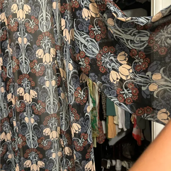 Women’s Kimono Cardigan Floral - Image 2