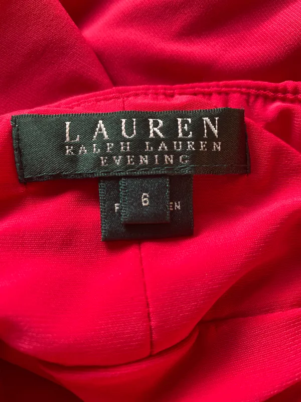Ralph Lauren Strapless Evening Gown - Image 12