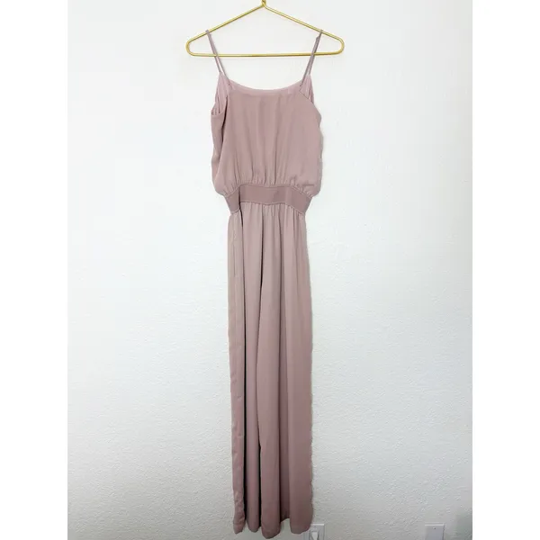Aritzia Babaton Scala Jumpsuit Size Small Wide Leg Chiffon Maeve - Image 14