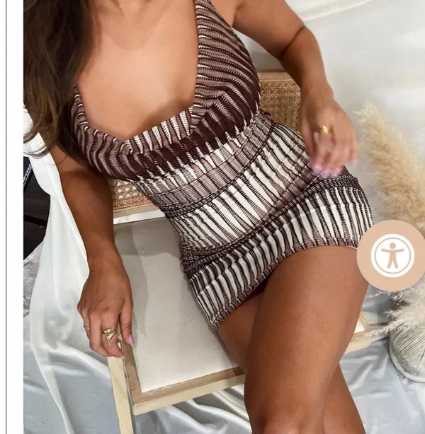 superdown Starlowe Cafe Mini Dress - Image 2