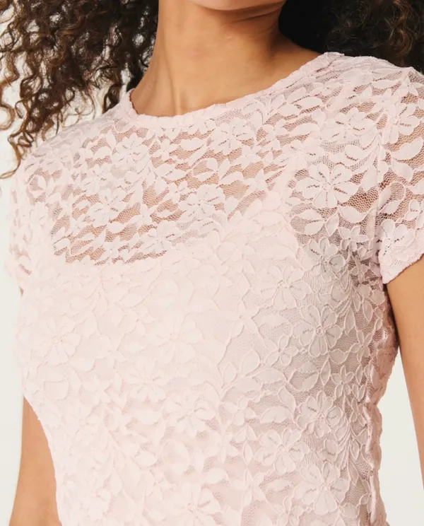 Hollister Lace Shirt - Image 2