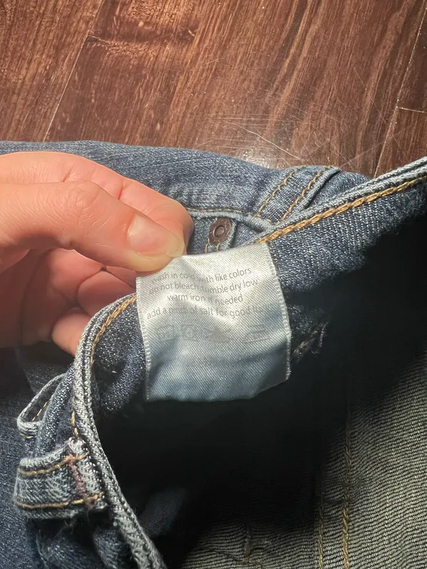 Saltworks Medium Rise Bootcut Blue Jeans Size 6P - Image 9