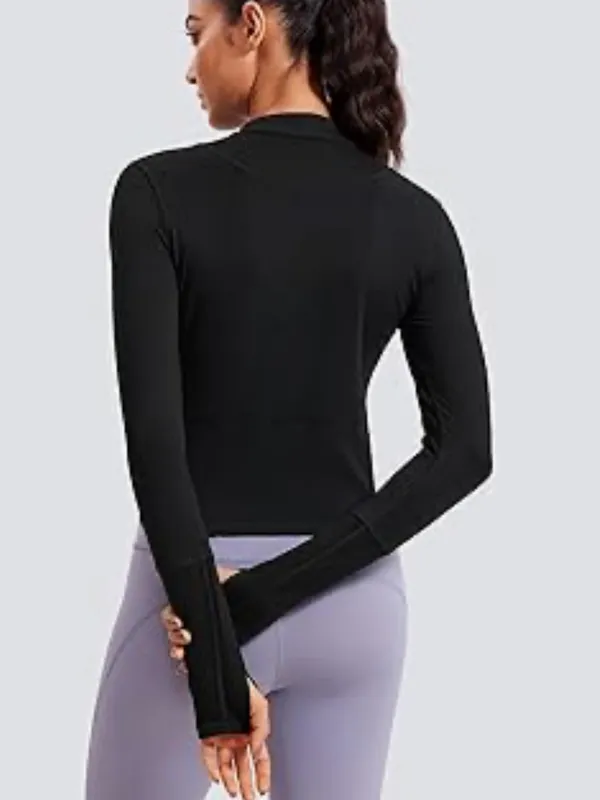 Crz Yoga Black Half Zip - Image 2