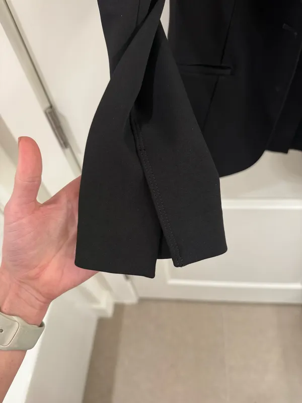 White House Black Market Blazer Black - Image 3