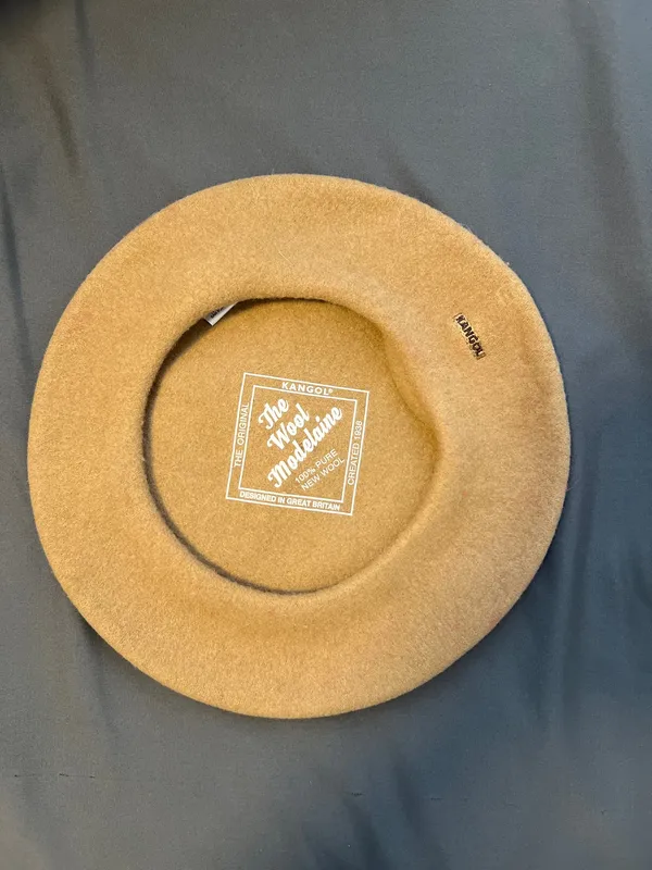 Kangol Wool Modelaine Beret Brown - Image 3