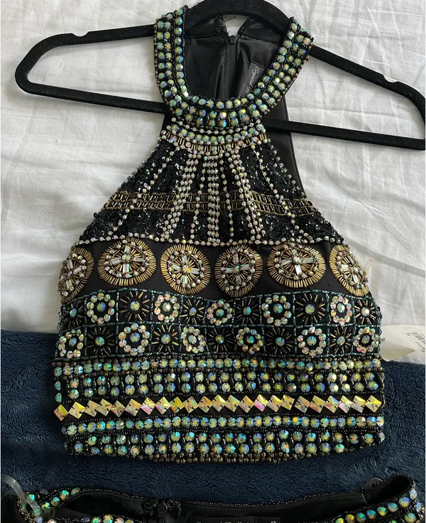 Crystal Doll Two-Piece Rhinestone Set - Image 2