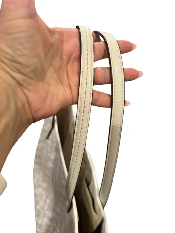 Coach Park Cream C Monogram Signature Canvas City Shopper Tote Bag - Image 5