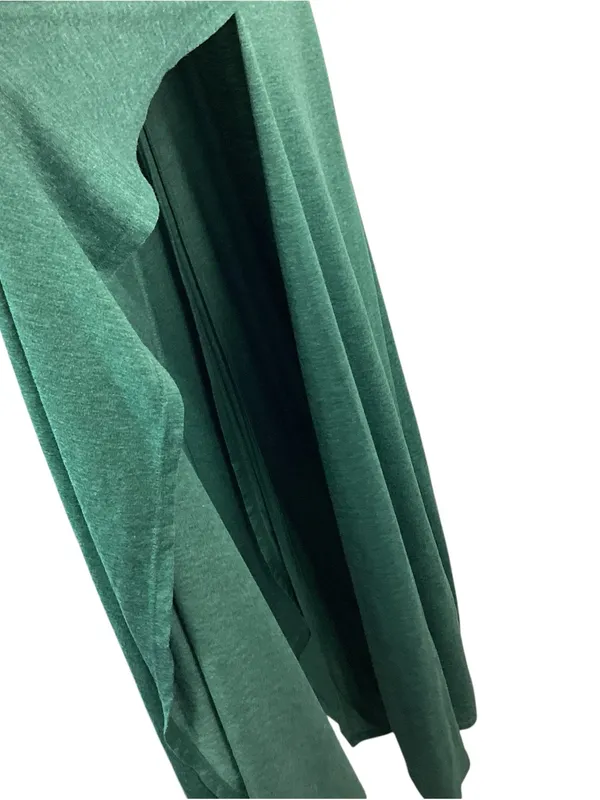 Halara U Neck Flowy Maxi Dress Size Large - Image 4