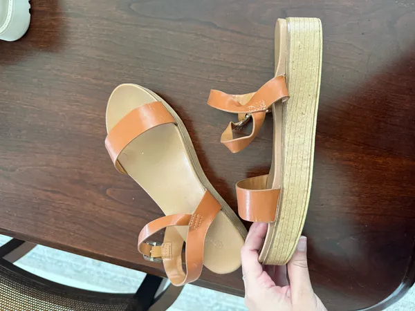 Wedges Brown Size 7.5 - Image 2