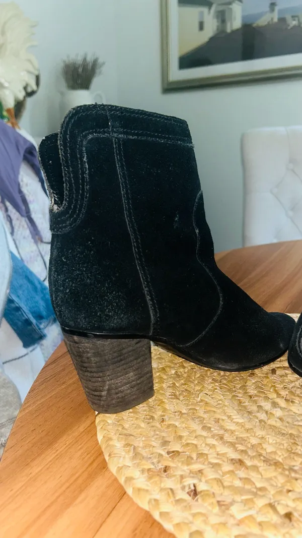 Ivanka Trump suede booties  - Image 3