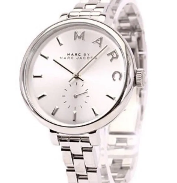 Marc Jacobs Women's Silver Dial Stainless Steel Quartz Watch - Image 7