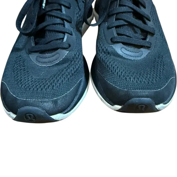 Lululemon ChargeFeel Workout Mid‎ Black Seamless Sneakers Running Shoes Sz 8.5 - Image 7