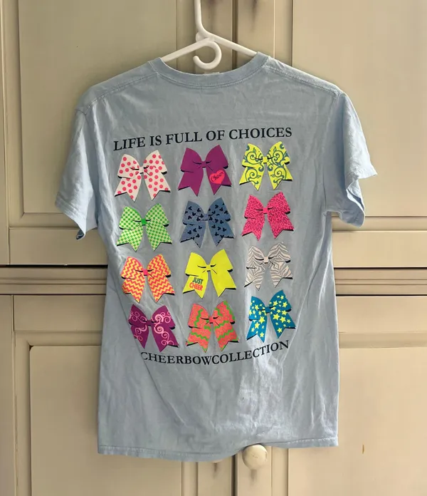 Gildan Light Blue Cheer T-shirt - Image 2