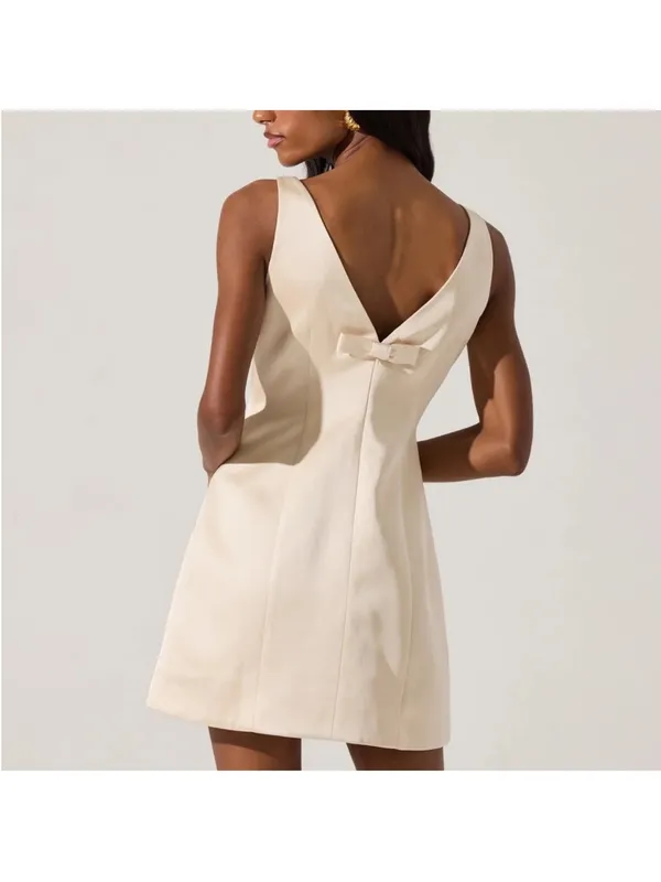 ASTR The Label Alisanne Satin Mini Dress size small bridal wedding‎ rehearsal - Image 10